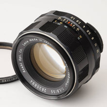 画像をギャラリービューアに読み込む, ペンタックス Pentax Asahi スーパータクマー Super Takumar 55mm F1.8 M42マウント