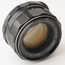 画像をギャラリービューアに読み込む, ペンタックス Pentax Asahi スーパータクマー Super Takumar 55mm F1.8 M42マウント