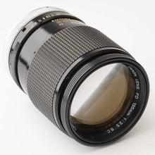 画像をギャラリービューアに読み込む, キヤノン Canon FD 135mm F2.5 S.C.