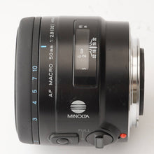 画像をギャラリービューアに読み込む, ミノルタ Minolta AF Macro 50mm F2.8 ソニーAマウント