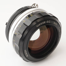 Load image into Gallery viewer, Nikon Ai Converted NIKKOR-S.C Auto 55mm f/1.2