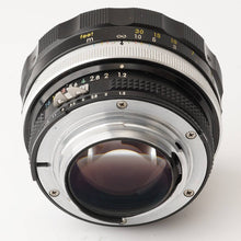 Load image into Gallery viewer, Nikon Ai Converted NIKKOR-S.C Auto 55mm f/1.2
