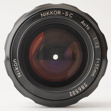 Load image into Gallery viewer, Nikon Ai Converted NIKKOR-S.C Auto 55mm f/1.2