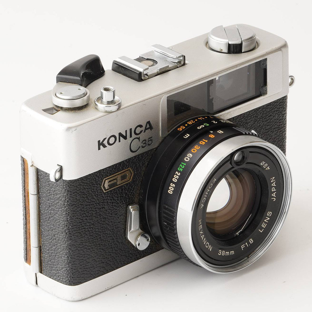 Konica コニカ C35 FD Hexanon ヘキサノン 38mm 1.8 KONICA C35 EF / HEXANON 38mm F2.8 整備済 コンプリートセット