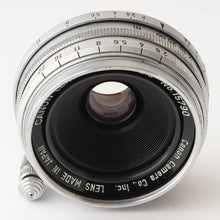 画像をギャラリービューアに読み込む, キヤノン Canon Lens 28mm F2.8 ライカ L39マウント 28mm ビューファインダー