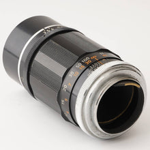 画像をギャラリービューアに読み込む, キヤノン Canon 135mm F3.5 ライカ L39マウント 135mmビューファインダー