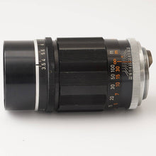 画像をギャラリービューアに読み込む, キヤノン Canon 135mm F3.5 ライカ L39マウント 135mmビューファインダー