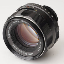 画像をギャラリービューアに読み込む, ペンタックス Pentax Asahi SMC タクマー TAKUMAR 55mm F1.8 M42マウント