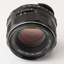 画像をギャラリービューアに読み込む, ペンタックス Pentax Asahi SMC タクマー TAKUMAR 55mm F1.8 M42マウント