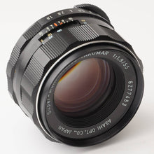 画像をギャラリービューアに読み込む, ペンタックス Pentax Asahi SMC タクマー TAKUMAR 55mm F1.8 M42マウント