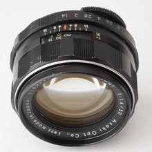 画像をギャラリービューアに読み込む, ペンタックス Pentax Asahi スーパータクマー Super Takumar 50mm F1.4 前期型 8枚玉 M42マウント