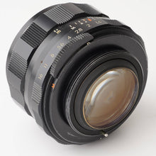 画像をギャラリービューアに読み込む, ペンタックス Pentax Asahi スーパータクマー Super Takumar 50mm F1.4 前期型 8枚玉 M42マウント