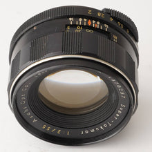 画像をギャラリービューアに読み込む, ペンタックス Pentax Asahi スーパータクマー Super takumar 55mm F2 M42マウント