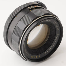 画像をギャラリービューアに読み込む, ペンタックス Pentax Asahi スーパータクマー Super takumar 55mm F2 M42マウント