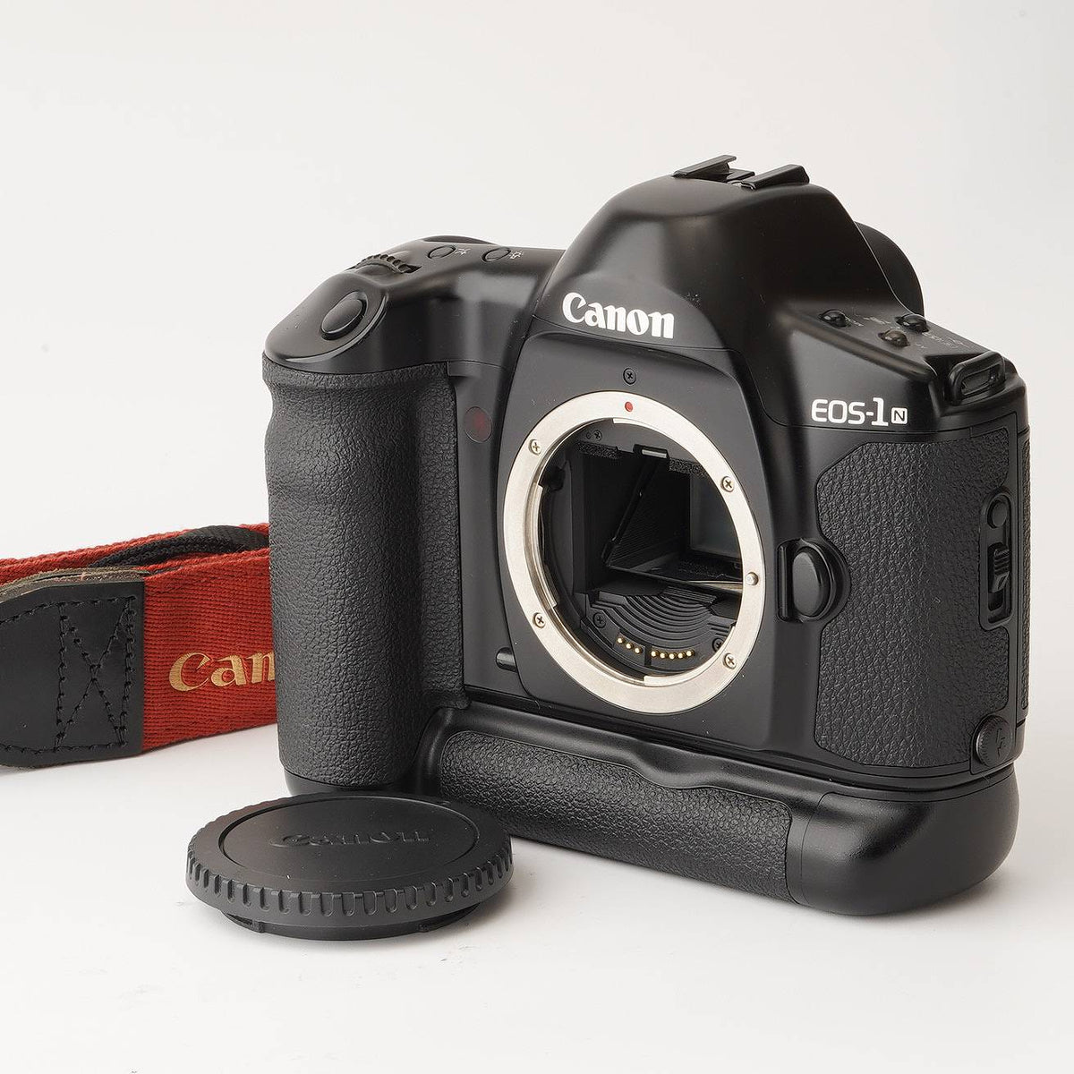Canon - Canon EOS1N バッテリーパックBP-E1＋レンズセット キヤノン 【中古】Canon EOS-1N + BP-E1 バッテリーパック