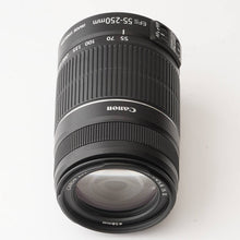 画像をギャラリービューアに読み込む, キヤノン Canon EF-S 55-250mm F4-5.6 IS II