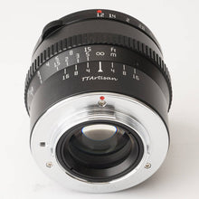 画像をギャラリービューアに読み込む, 銘匠光学 Meishokogaku TTArtisan 50mm F1.2 C マイクロフォーサーズ用