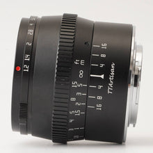 画像をギャラリービューアに読み込む, 銘匠光学 Meishokogaku TTArtisan 50mm F1.2 C マイクロフォーサーズ用