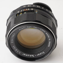 画像をギャラリービューアに読み込む, ペンタックス Pentax Asahi スーパータクマー Super Takumar 55mm F1.8 M42マウント