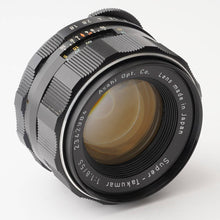 画像をギャラリービューアに読み込む, ペンタックス Pentax Asahi スーパータクマー Super Takumar 55mm F1.8 M42マウント