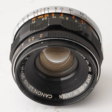 画像をギャラリービューアに読み込む, キヤノン Canon 35mm F2 ライカ L39 マウント