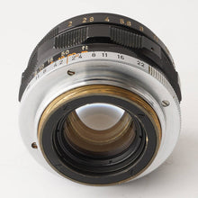 画像をギャラリービューアに読み込む, キヤノン Canon 35mm F2 ライカ L39 マウント