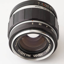 画像をギャラリービューアに読み込む, 東京光学 Tokyo Kogaku Topcor-S 50mm F2 ライカL39マウント