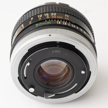 画像をギャラリービューアに読み込む, キヤノン Canon FD 50mm F1.8