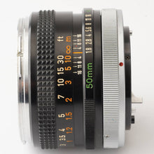 画像をギャラリービューアに読み込む, キヤノン Canon FD 50mm F1.8