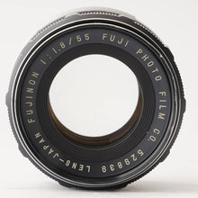 画像をギャラリービューアに読み込む, フジ Fuji フジノン FUJINON 55mm F1.8 M42マウント