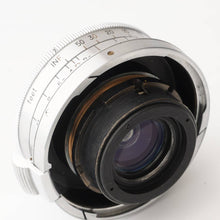 画像をギャラリービューアに読み込む, ニコン Nippon Kogaku Nikon W-NIKKOR C 3.5cm 35mm F2.5 Sマウント