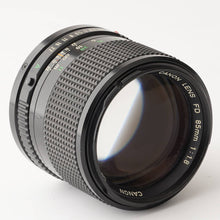 画像をギャラリービューアに読み込む, キヤノン Canon New FD 85mm F1.8