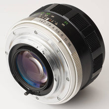 画像をギャラリービューアに読み込む, ミノルタ Minolta MC ロッコール Rokkor PF 58mm F1.4 MCマウント