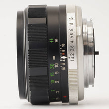 画像をギャラリービューアに読み込む, ミノルタ Minolta MC ロッコール Rokkor PF 58mm F1.4 MCマウント