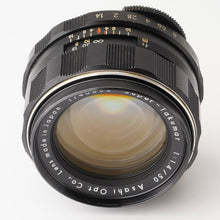 画像をギャラリービューアに読み込む, ペンタックス Pentax Asahi スーパータクマー Super Takumar 50mm F1.4 前期型 8枚玉 M42マウント