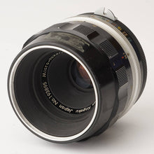 画像をギャラリービューアに読み込む, ニコン 日本光学 Nikon Nippon Kogaku 非Ai Micro-Nikkor Auto 55mm F3.5