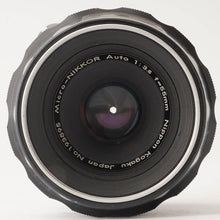 画像をギャラリービューアに読み込む, ニコン 日本光学 Nikon Nippon Kogaku 非Ai Micro-Nikkor Auto 55mm F3.5