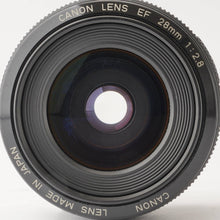 画像をギャラリービューアに読み込む, キヤノン Canon EF 28mm F2.8