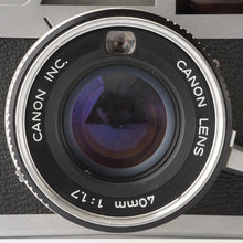 画像をギャラリービューアに読み込む, キヤノン Canon Canonet QL17 G-III QL 35mm レンジファインダー / Canon Lens 40mm F1.7