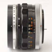 画像をギャラリービューアに読み込む, キヤノン Canon FL 50mm F1.4 FL mount