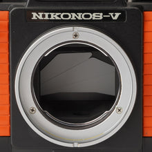 画像をギャラリービューアに読み込む, ニコン Nikon Nikonos V / Nikkor 35mm F2.5 水中フィルムカメラ オレンジ