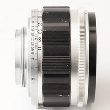 画像をギャラリービューアに読み込む, キヤノン Canon 50mm F1.2 ライカ L39マウント