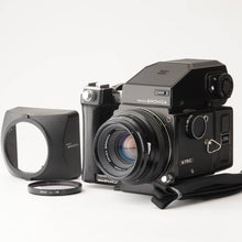 画像をギャラリービューアに読み込む, ゼンザブロニカ Zenza Bronica ETR-C / Zenzanon MC 75mm F2.8 ファインダー AE-II スピードグリップE