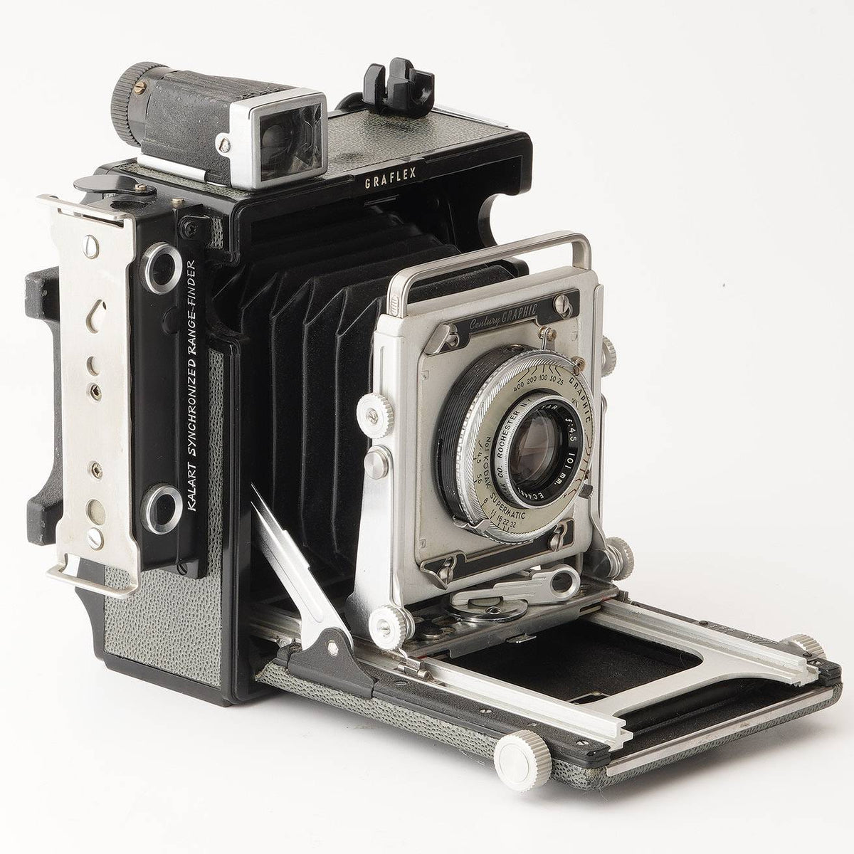 century graphic topcor 90mm graflex ジャンク グラフレックス Graflex Century GRAPHIC / KODAK EKTAR 101mm