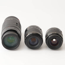 画像をギャラリービューアに読み込む, キヤノン Canon EF 35-80mm F4-5.6 USM / 80-200mm F4.5-5.6 USM / 100-300mm F5.6 レンズセット