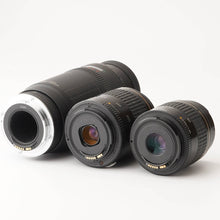 画像をギャラリービューアに読み込む, キヤノン Canon EF 35-80mm F4-5.6 USM / 80-200mm F4.5-5.6 USM / 100-300mm F5.6 レンズセット