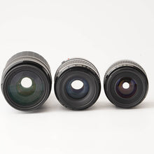 画像をギャラリービューアに読み込む, キヤノン Canon EF 35-80mm F4-5.6 USM / 80-200mm F4.5-5.6 USM / 100-300mm F5.6 レンズセット