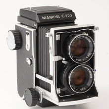 画像をギャラリービューアに読み込む, マミヤ Mamiya C220 PROFESSIONAL / MAMIYA-SEKOR 80mm F2.8 ブルードット