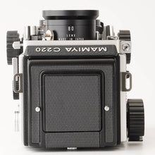 画像をギャラリービューアに読み込む, マミヤ Mamiya C220 PROFESSIONAL / MAMIYA-SEKOR 80mm F2.8 ブルードット