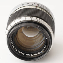 画像をギャラリービューアに読み込む, キヤノン Canon 50mm F1.8 ライカ L39マウント